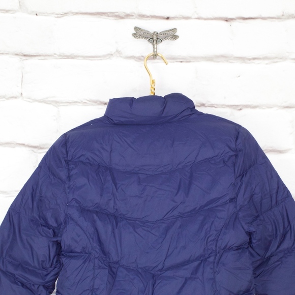 LL Bean Down Quilted Puffer Winter Coat Jacket XS - Picture 6 of 8